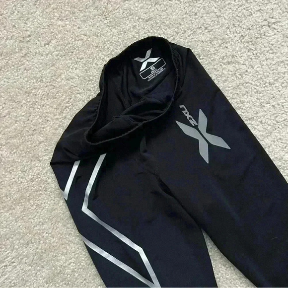 2XU Core Compression Tights Pants Keggings Men’s Size Small Black - Picture 4 of 13